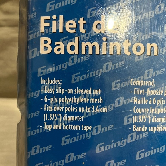 Pink Badminton Net - Picture 4 of 14